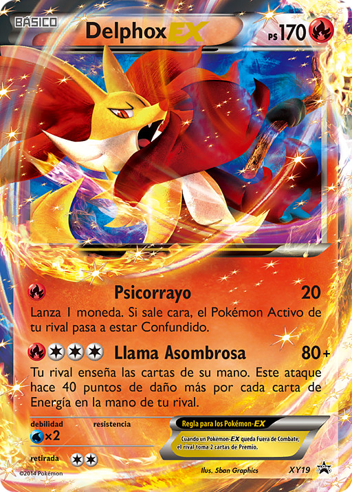 Carta de pokemon x y