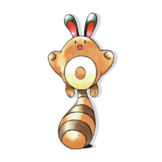 Imagens Pokémon - Nº:162 Nome: Furret Tipo: Normal Peso: 32,5 Kg Altura:  1,8 m Linha Evolutiva: Sentret > lv. 15 > Furret Descrição: As mães  enrolam-se em torno de seus filhotes quando