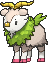 Pokemon Unova (From Black and White 2, With Both Black City and White Forest) Adventure Skiddo
