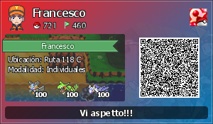 Tarjeta de Pokéscout