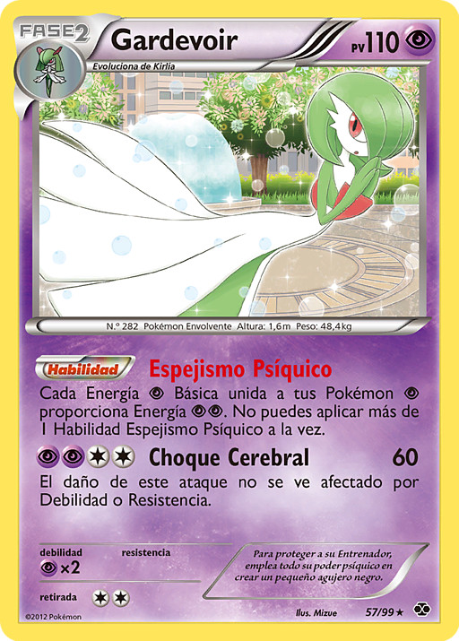 Gardevoir, XY-Antiguos Orígenes, Base de datos de cartas de JCC