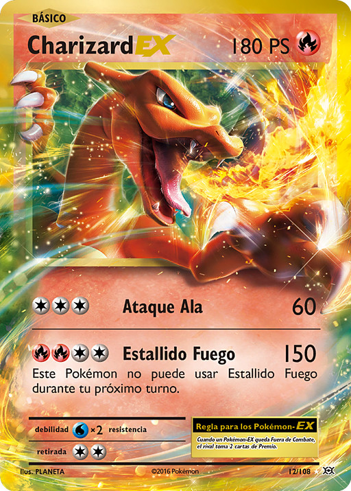 Carte pokémon ex Full Art Dracaufeu Ex pv 180 Xy121