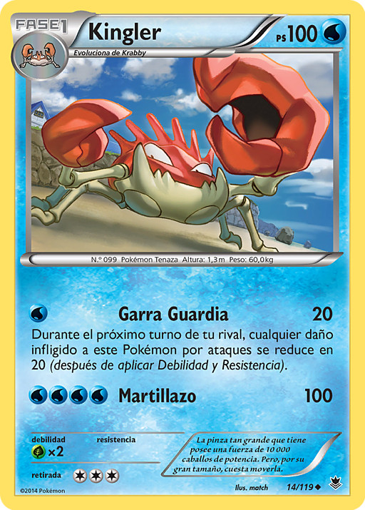 2x Krabby - Pokémon Água Comum - 13/119 - Pokemon Card Game