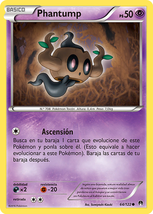 Trevenant (xy 9) (065) (rara - Psíquico) Pokémon