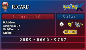 Tarjeta de VICTINI121