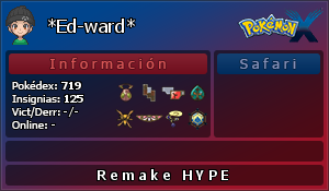 Tarjeta de *Ed-ward*