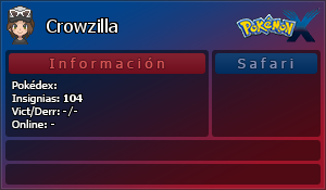 Tarjeta de TheCrowzilla