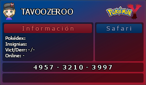 Tarjeta de TavooZeroo